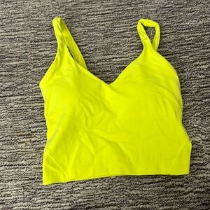 Yellow align tank